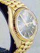 Rolex Lady Datejust 26mm 18kt Gold Ref 6517 Damen Uhr Armbanduhren Bild 2