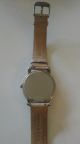 Fossil Damen Uhr Weiß Silber Strass Beige Leder Armbanduhr Es3189 Wie Armbanduhren Bild 3