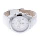 Joop Damenchronograph Aspire Jp101042f05 Weißes Lederarmband Silber, Armbanduhren Bild 1