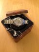 Fossil Uhr Damenuhr Armbanduhr Fossil Kette 925 Silber Modeschmuck 100 M 10 Atm Armbanduhren Bild 2