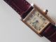 Cartier Tank Vermeil Mit Originalzerifikat / Silber Vergoldet Armbanduhren Bild 7