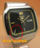 Seiko 5 Square Tv 6309 - 5130 Automatik Uhr Datum & Taganzeige Armbanduhren Bild 2