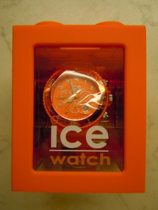 Ice Watch Ice - Chrono Big Armbanduhr Orange & Uhr Bild