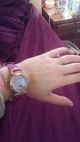 Damen Uhr Cacalla Gold Zart Lila,  Selten Armbanduhren Bild 1
