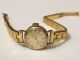 Sammler Edle Dugena Antik Damenuhr Handaufzug 50er Jahre Pfenniguhr Weihnachten Armbanduhren Bild 2