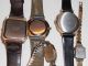 6 ältere Uhren.  Marke : Laco,  Royal,  Rochees,  Juta,  Cimier,  Habmann Armbanduhren Bild 3