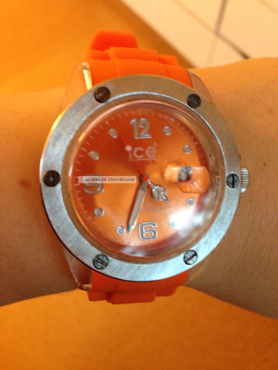 Ice Watch Orange Unisex Armbanduhren Bild