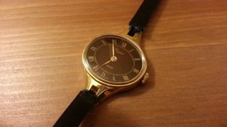Capri - Damen Armbanduhr - Oval - Vintage - Swiss - Handaufzug - Mechanisch Bild