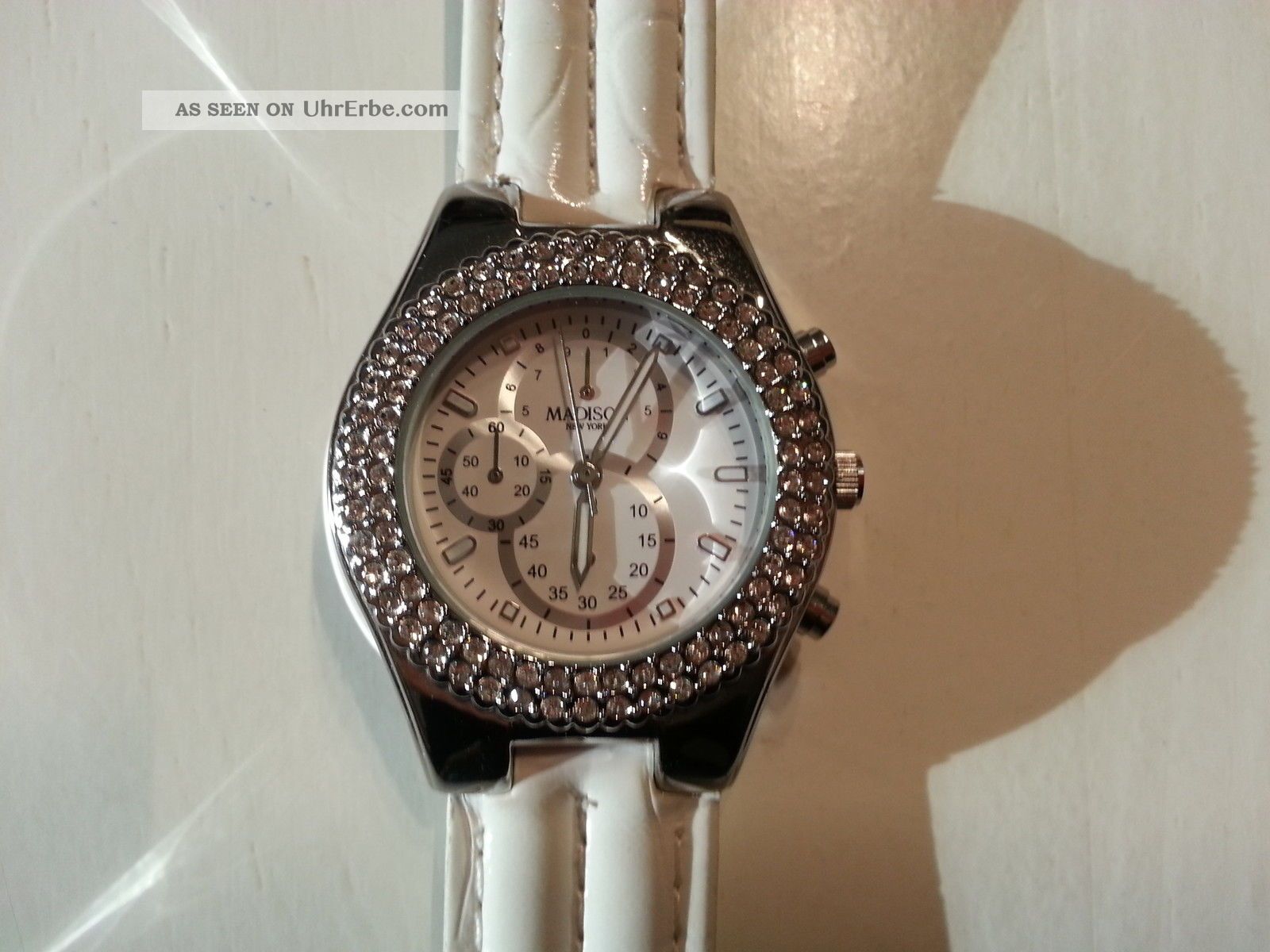 Madison Damenuhr (weiß) Armbanduhren Bild