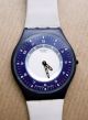 Swatch Skin Minyas Sfn104 Cremeweißes Lederarmband Mit Batterie Armbanduhren Bild 1