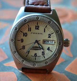 Vintage Fossil Armbanduhr 