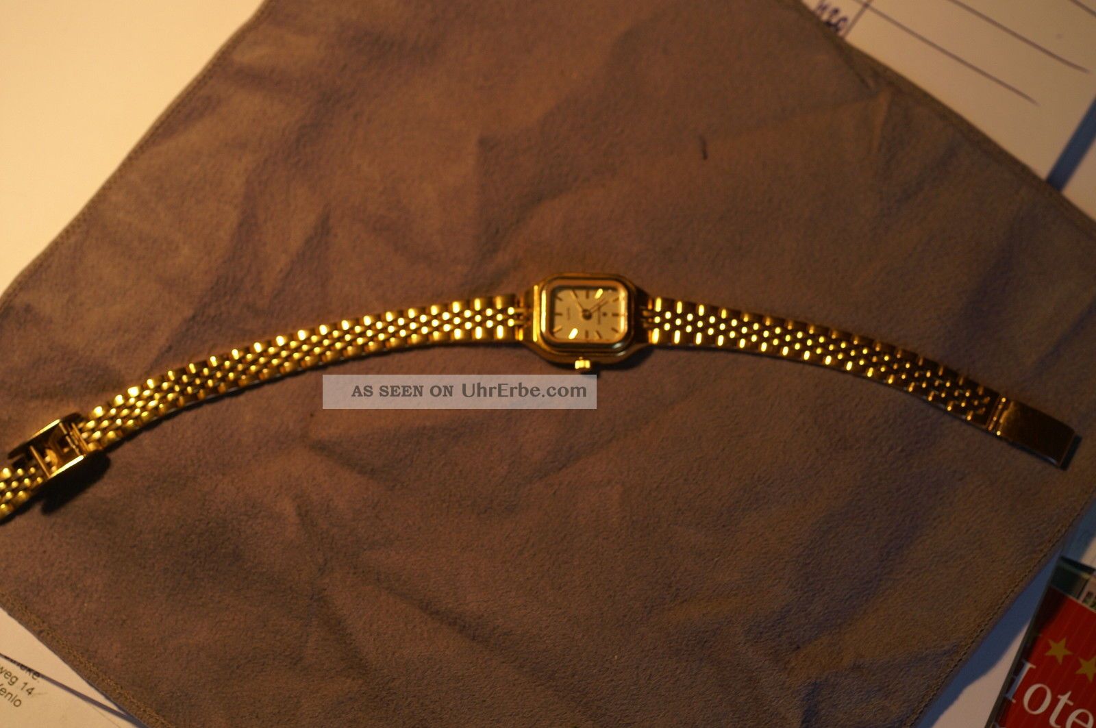 Damen Armbanduhr Junghans,  Eine Quartz Uhr,  Die Eine Neue Batterie Braucht. Armbanduhren Bild