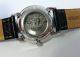 Regent Damen Armbanduhr Automatik Mod.  3677 Stahl Mit Lederband Armbanduhren Bild 4