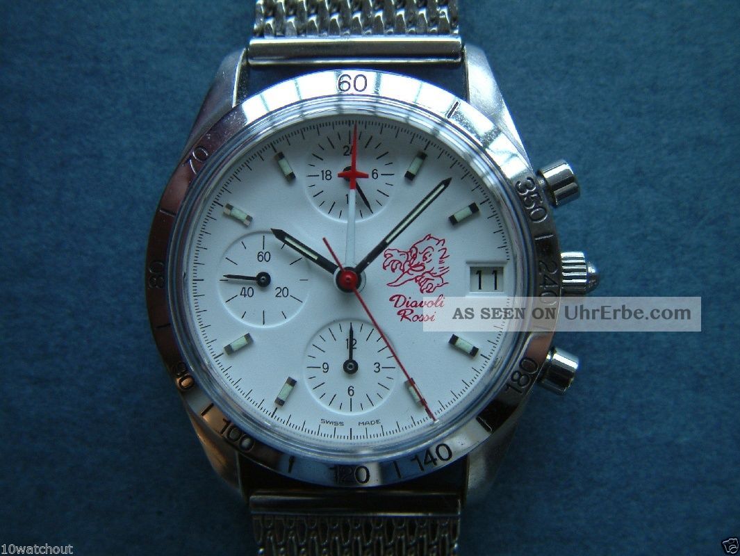 Flieger - Chrono Dpw (diving Pace Watches / Breitling) Lemania 5100 Piloten Armbanduhren Bild