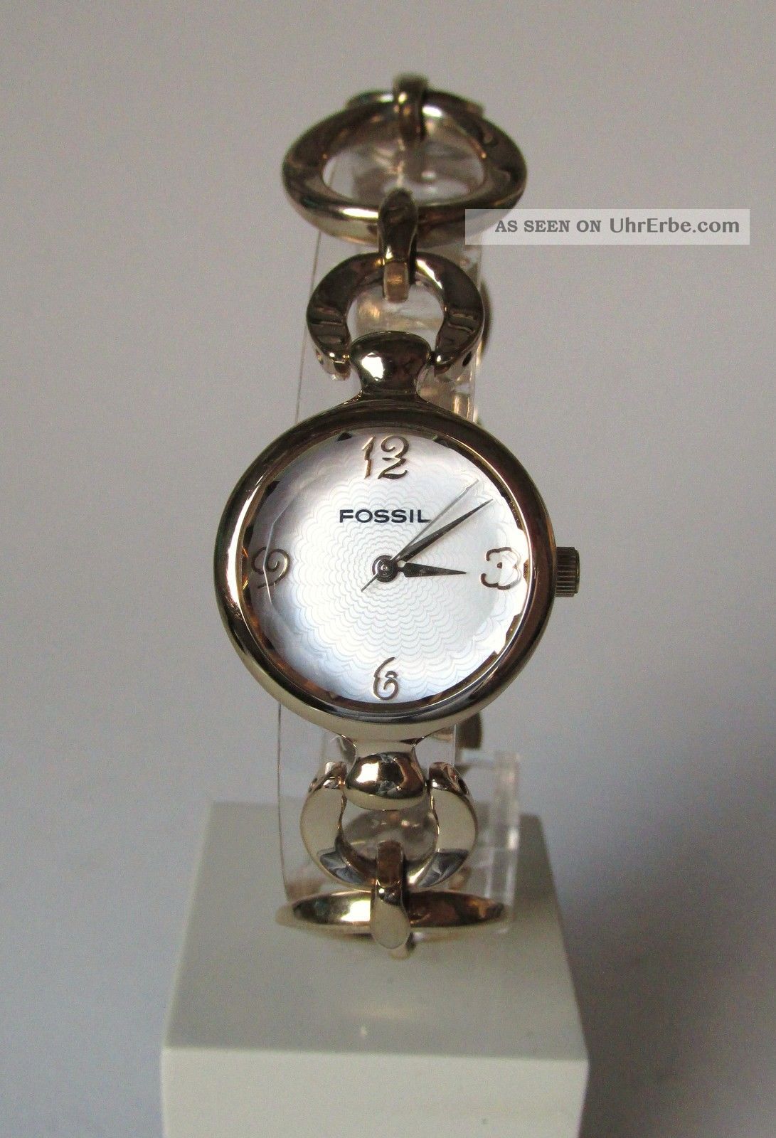 Sehr Schöne Fossil Damenarmbanduhr Es - 1593 Goldfarben, Armbanduhren Bild