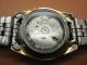 Seiko 5 Durchsichtig Mechanische Automatik Uhr 7s26 - 01v0 21 Jewels Datum & Tag Armbanduhren Bild 8