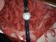 Madison York Armbanduhr Unisex Schwarz Strass Chrono Mit Lederband Armbanduhren Bild 1