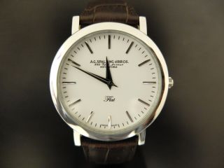 Ag Spalding Flat Armbanduhr Bild