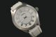 Fossil Herrenuhr / Herren Uhr Silikon Weiß Silber 5 Atm Bq1046 Armbanduhren Bild 2