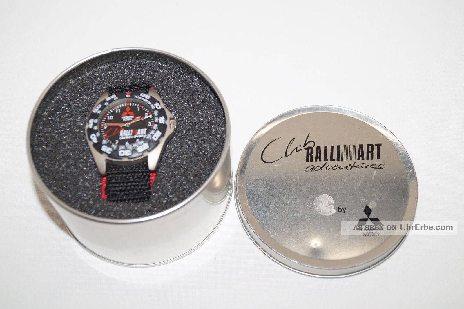 Mitsubishi Club Ralliart Adventures Armbanduhr Ungetragen Batterien Sind Leer Armbanduhren Bild
