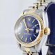 Rolex Lady Datejust Ref 6917 Steel Gold Automatic 26mm Blue Dial Armbanduhren Bild 5