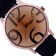 Unisex Leder Damen Edelstahl Mode - Quarz - Uhr - Armbanduhr - Geschenk Armbanduhren Bild 7