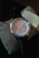 Wunderschöne Michael Kors Uhr Mk5016 Schwarzes Lederband Wie Armbanduhren Bild 3