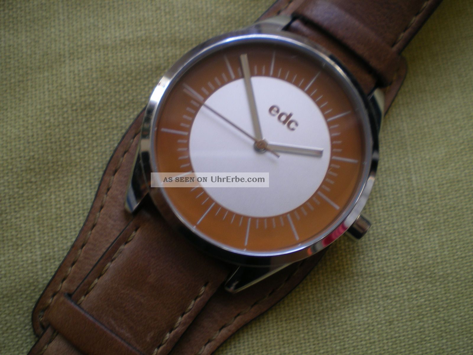 Esprit Edc Damen Leder Armband Uhr Armbanduhren Bild