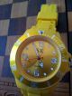 Sk Silikon Uhr Schwarz Armbanduhr Damen Herren Kinder Sport Trend Uhren Watch Armbanduhren Bild 1