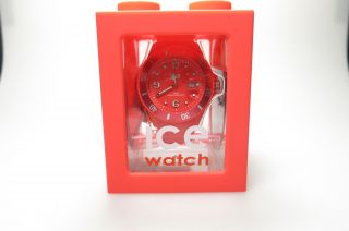 Ice Watch Ss.  Nrd.  B.  S.  12 Big Herren Uhr Damenneon Red Big Bild