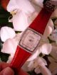 Skagen Damen Armbanduhr,  Superflach,  Superschön,  Rotes Lackleder/armband Armbanduhren Bild 1