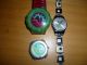 Uhrensammlung 6x Damen Armbanduhren Swatch Scuba Chessboard Benetton Bulova Armbanduhren Bild 1