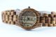 Bewell Holzuhr,  Damenuhr,  Herrenuhr,  Datum,  Zebra - Bambus,  A - Ware,  Top Geschenk, Armbanduhren Bild 9