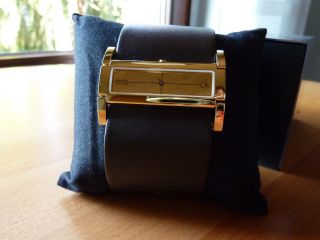 Calvin Klein Ck Armbanduhr Für Damen Gold / Braun Bild