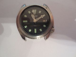 Seiko 7002 7000 Vintage Diver Taucheruhr Hau Armbanduhr An Bastler Bild