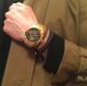 Yves Camani Analog Herrenarmbanduhr,  Diamanten,  Gold,  Schwarz G - 30803 - D Armbanduhren Bild 1