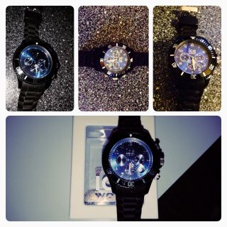 Ice Watch Ice - Blue Big Armbanduhr Blau/schwarz Herren Bild