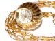 Lady Anhänger Mechanisch Handaufzug Kugeluhr Uhr Vergoldet Mit Kette Armbanduhren Bild 1