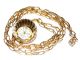 Lady Anhänger Mechanisch Handaufzug Kugeluhr Uhr Vergoldet Mit Kette Armbanduhren Bild 4