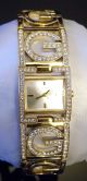 Orig.  Guess Damen Uhr Gold Swarovski Steine W14522l1 Ovp,  Garantiekarte Armbanduhren Bild 6