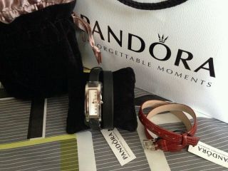 Pandora Damen Armbanduhr Watch 812063ls Mit Neuer Wechsel Uhrband Bild