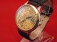 Silberne Omega Skelettuhr Unikat Taschenuhrumbau Mit Brillanten Armbanduhren Bild 5