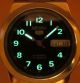 Seiko 5 Durchsichtig Automatik Uhr 7s26 - 01r0 21 Jewels Datum & Tag Armbanduhren Bild 1