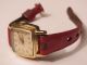 Traumschöne Edle Antike Junghans Damenuhr Handaufzug 15 Steine 50er Jahre Karee Armbanduhren Bild 2