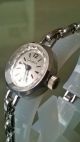 Ungetragen Glashütte Damenuhr Silber,  17 Rubis, Armbanduhren Bild 1