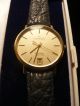 Nobel Uhr Eterna Mit Goldzifferblatt Aus Den 60 Zigern,  Mit Neuer Batterie,  Funk Armbanduhren Bild 7