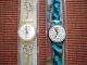 Swatch Sammlung - Graphickers (gb 166) & Blue Pasta (gk 207) Armbanduhren Bild 5