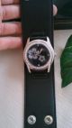 Buffalo Uhr Armbanduhr Damen In Schwarz - Mit Blumen Und Glassteinchen. Armbanduhren Bild 2