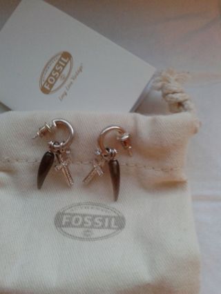 Ohrringe Ohrhänger Fossil,  Damen Bild