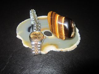 Rolex Lady Date - Just,  Stahl / Gold,  Mit Uhrenbox,  Mit Echtheitszertifikat, Bild
